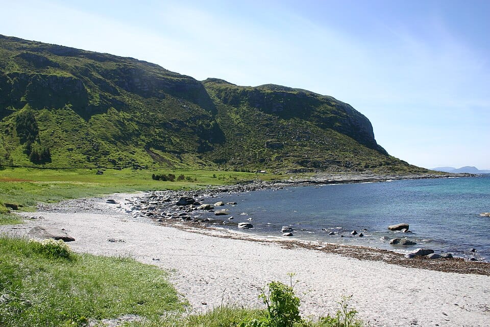 Alnes Beach in Godøy, Ålesund, Norway