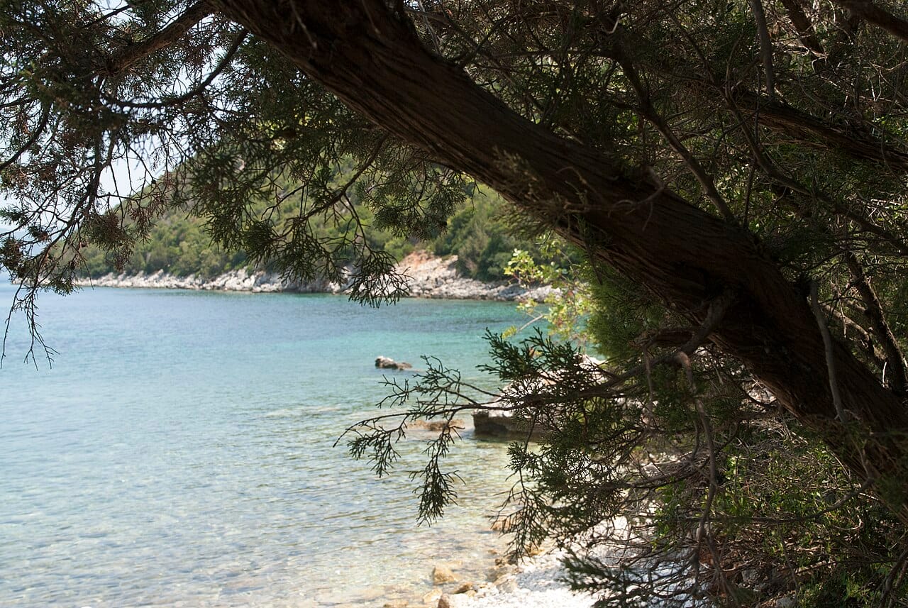 Antisamos Beach in Sami, Kefalonia, Greece
