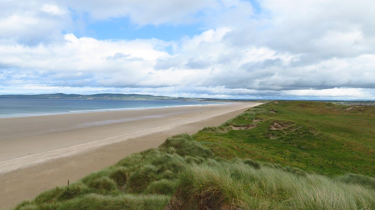 Banna Strand in County Kerry, Ireland
