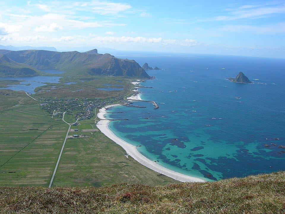 Bleik Beach in Andøya, Vesterålen, Norway