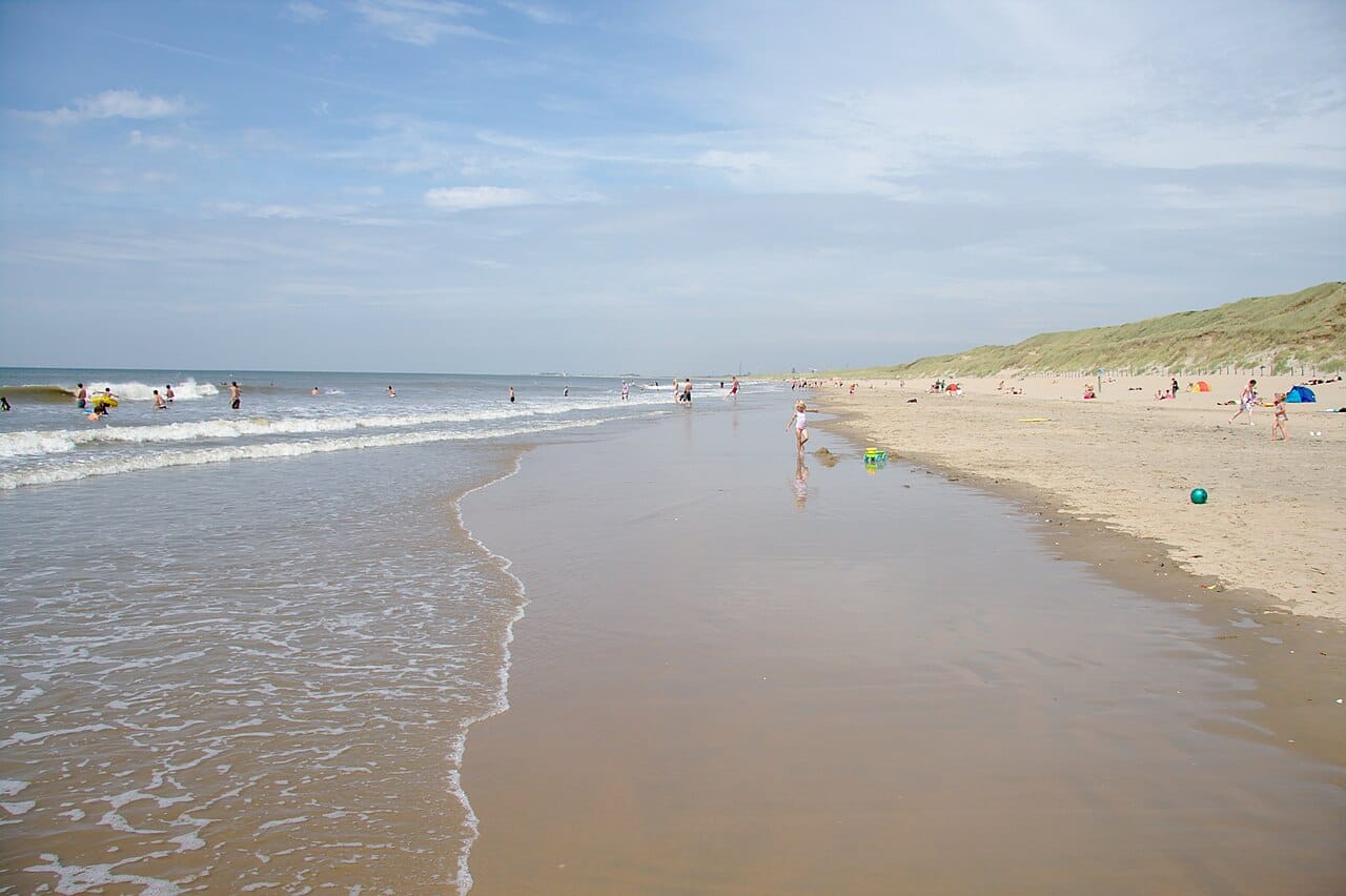 Bloemendaal aan Zee in North Holland, Netherlands