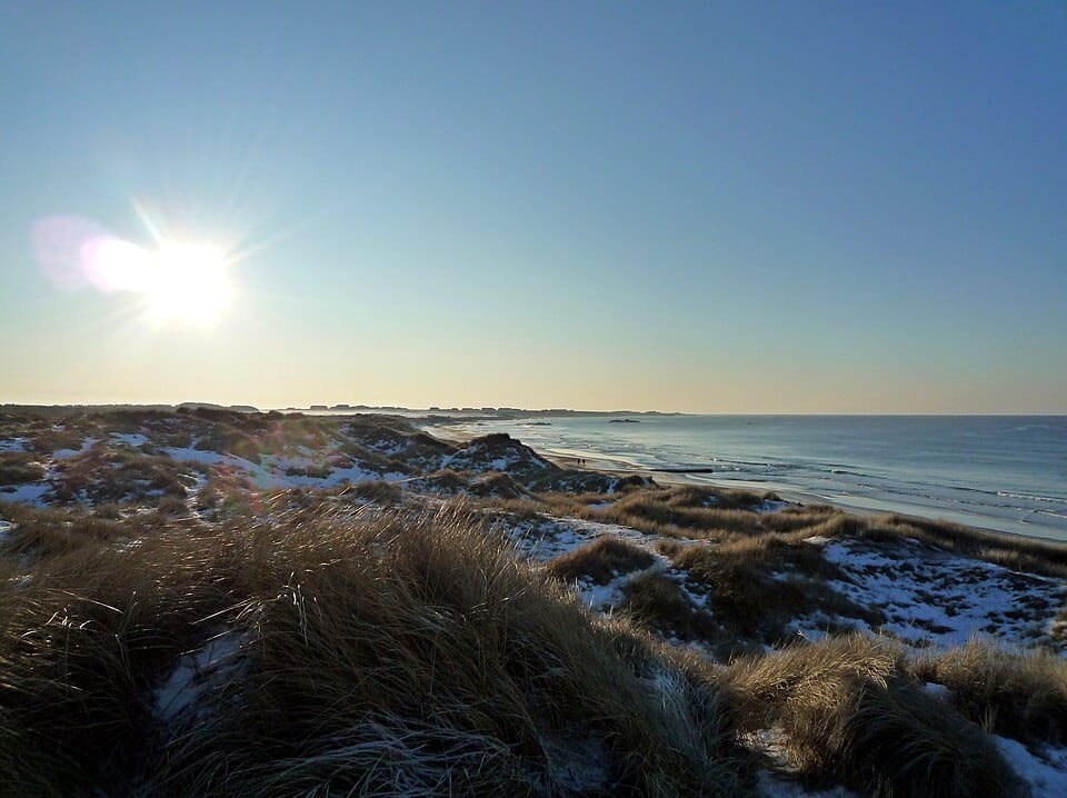 Borestranden in Jæren, Rogaland, Norway