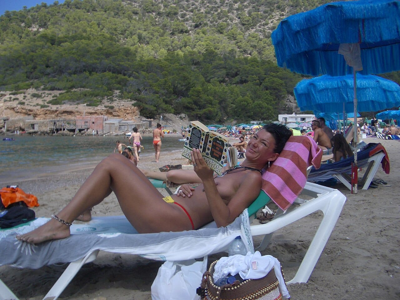 Cala Benirràs in Ibiza, Balearics, Spain