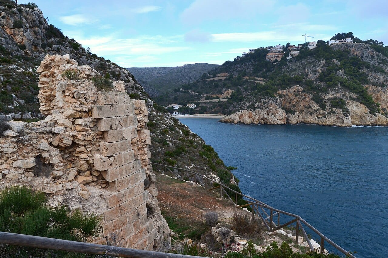 Cala Granadella in Jávea, Costa Blanca, Spain