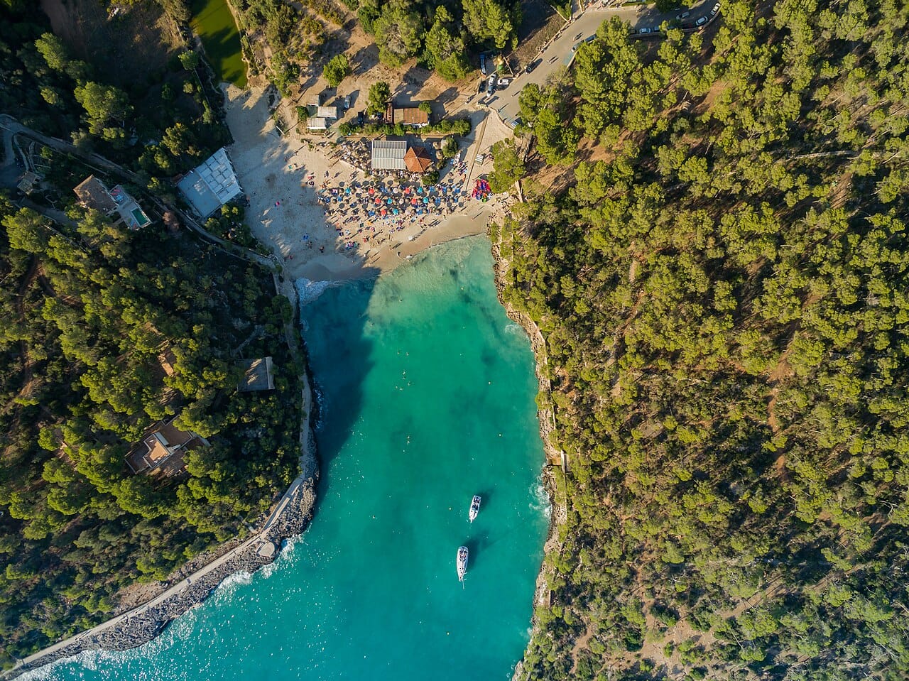 Cala Mondrago in Santanyi, Mallorca, Spain