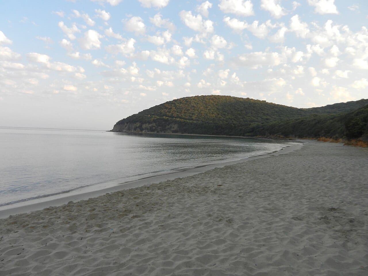 Cala Violina in Scarlino, Maremma, Italy
