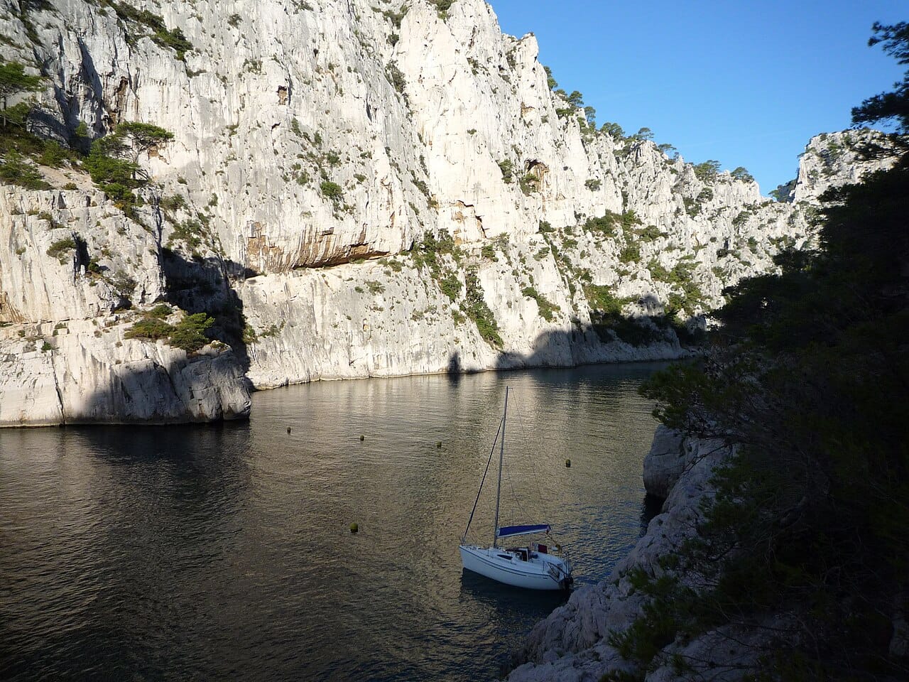 Calanque d'En-Vau in Cassis, France