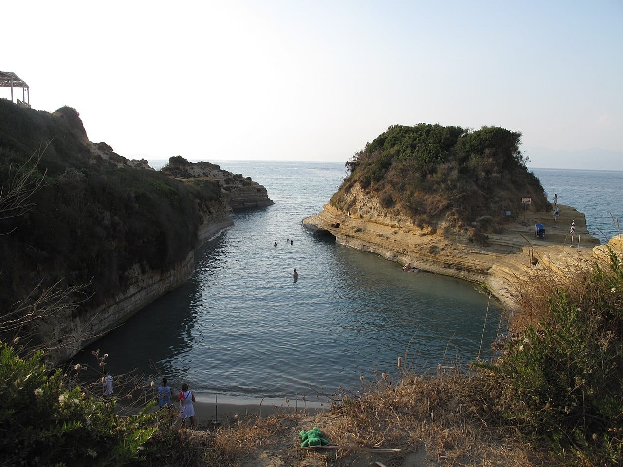 Canal d'Amour in Sidari, Corfu, Greece