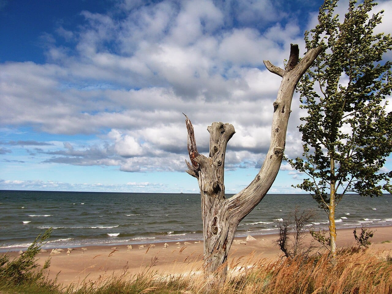 Cape Kolka in Kurzeme, Latvia