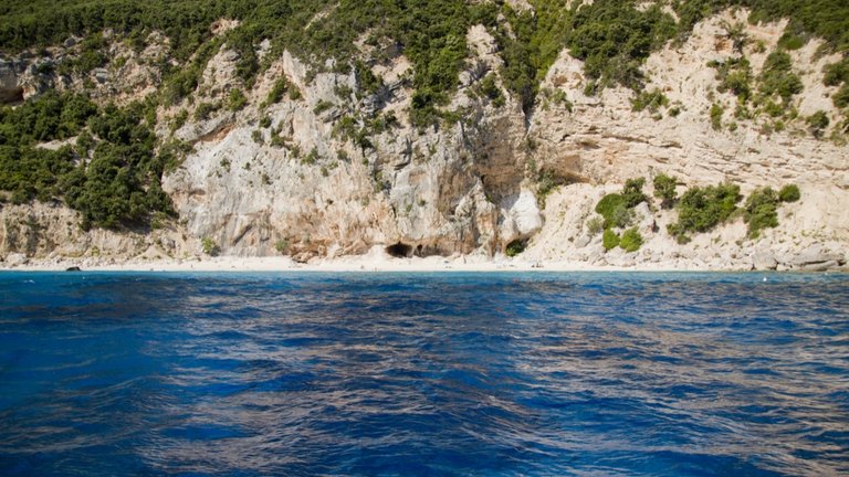 Cala dei Gabbiani in Baunei (Golfo di Orosei), Ogliastra, Sardinia, Italy