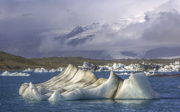 Diamond Beach in Jökulsárlón, Iceland