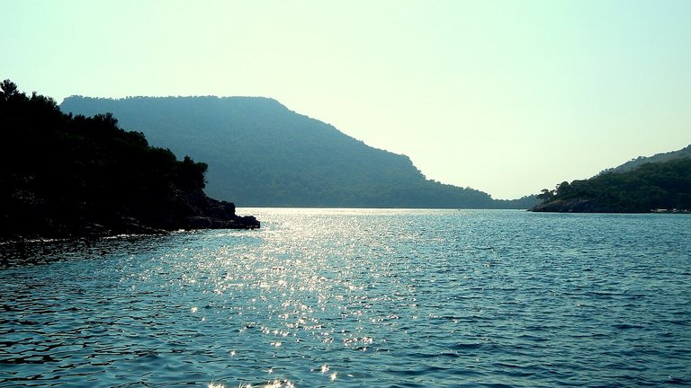 Gemiler Beach in Muğla (Fethiye / Kayaköy), Turkey