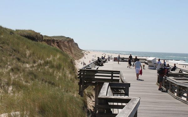 Kampen Beach in Sylt, Germany