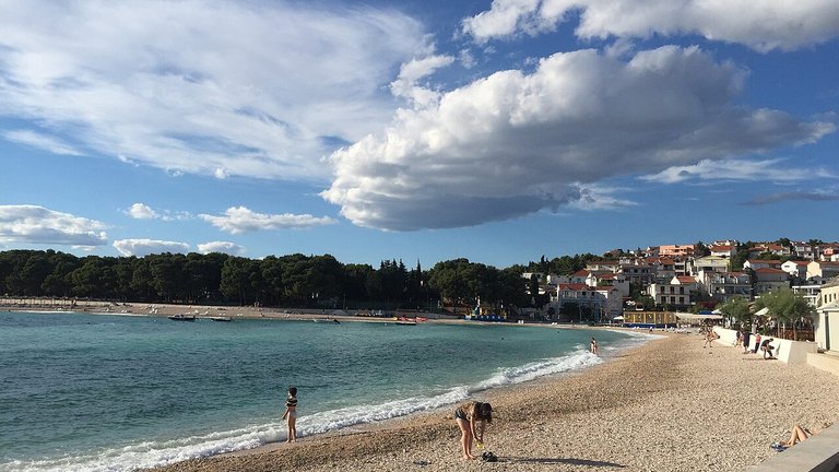Velika Raduča Beach in Šibenik-Knin (Primošten), Croatia