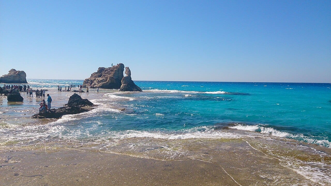 Cleopatra Beach in Alanya, Turkey
