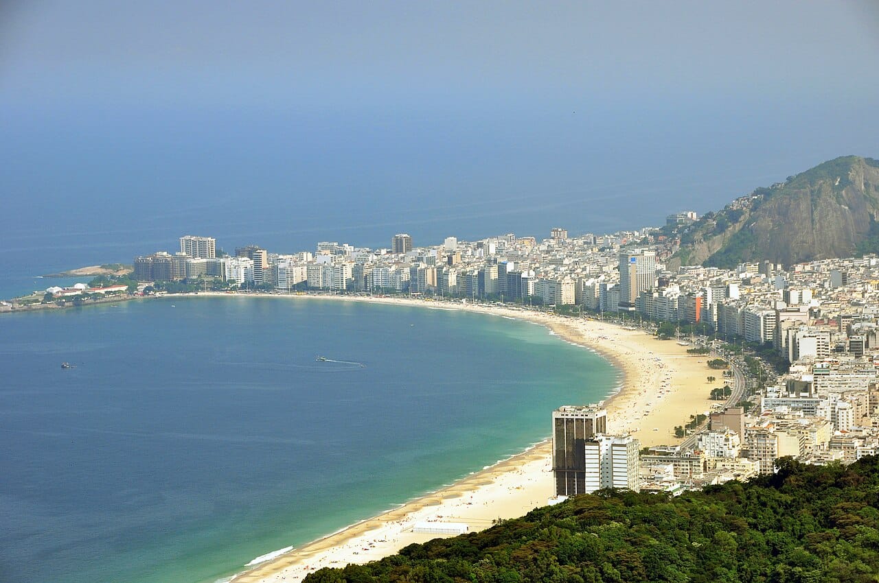 Copacabana Beach in Babin Kuk, Dubrovnik, Croatia