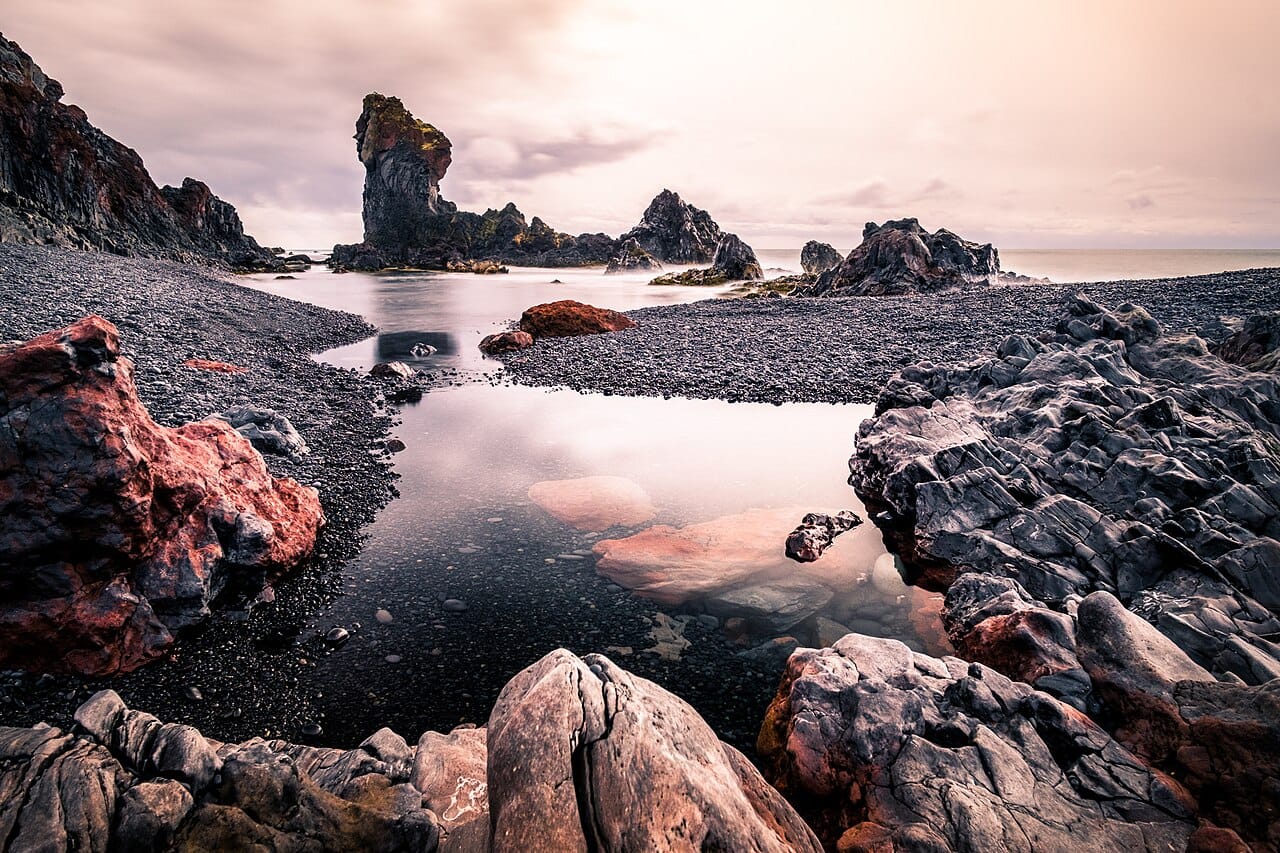 Djupalonssandur in Snaefellsnes Peninsula, Iceland