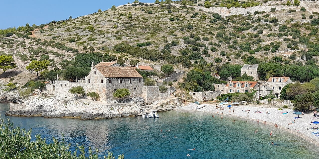 Dubovica in Hvar Island, Croatia