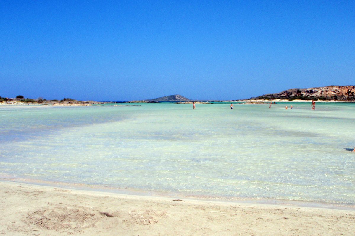 Elafonissi Beach in Crete, Greece