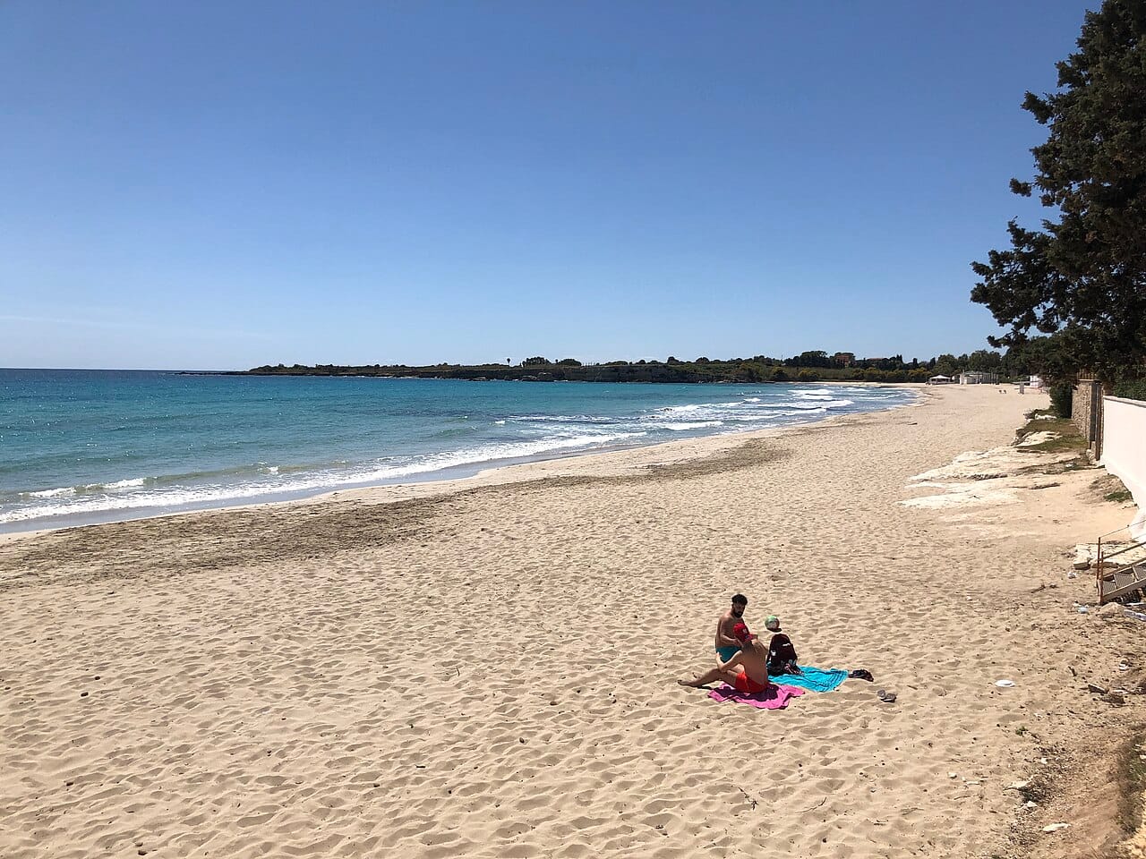 Fontane Bianche in Siracusa, Sicily, Italy