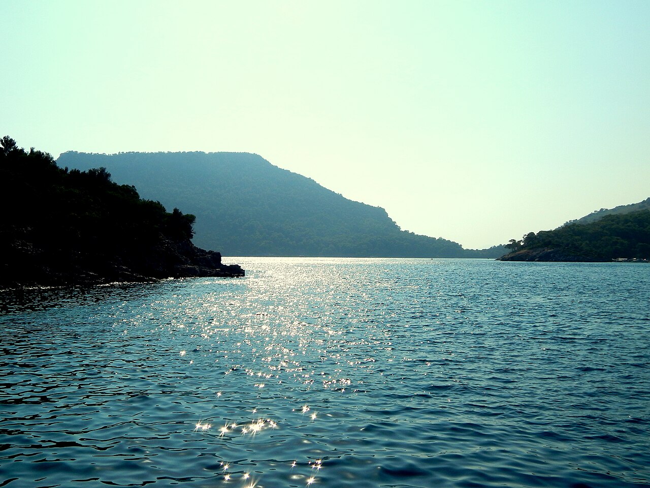 Gemiler Beach in Muğla (Fethiye / Kayaköy), Turkey
