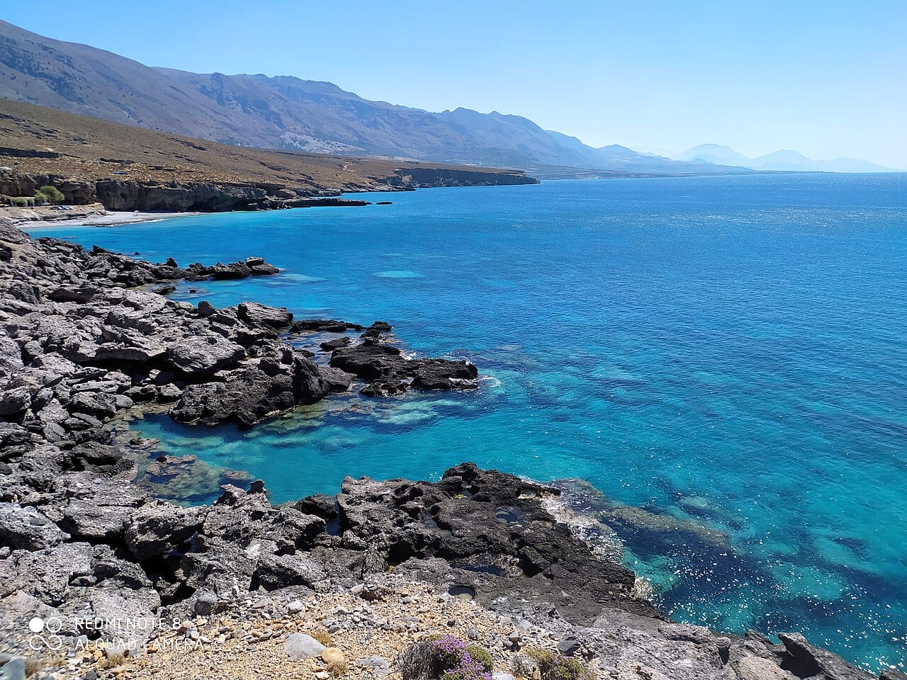 Glyka Nera (Sweetwater) in Sfakia, Crete, Greece