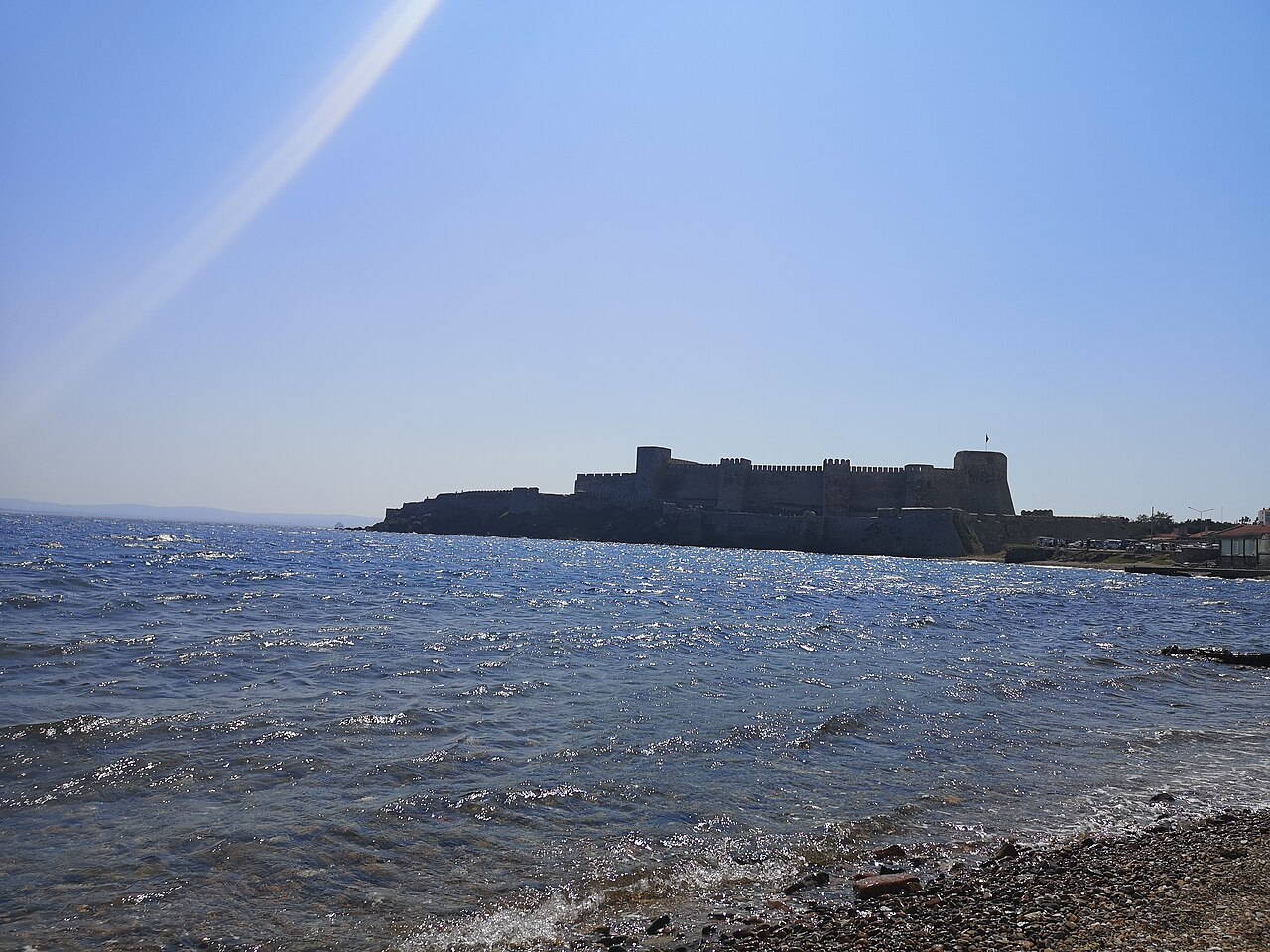 Habbele Beach in Çanakkale (Bozcaada Island), Turkey