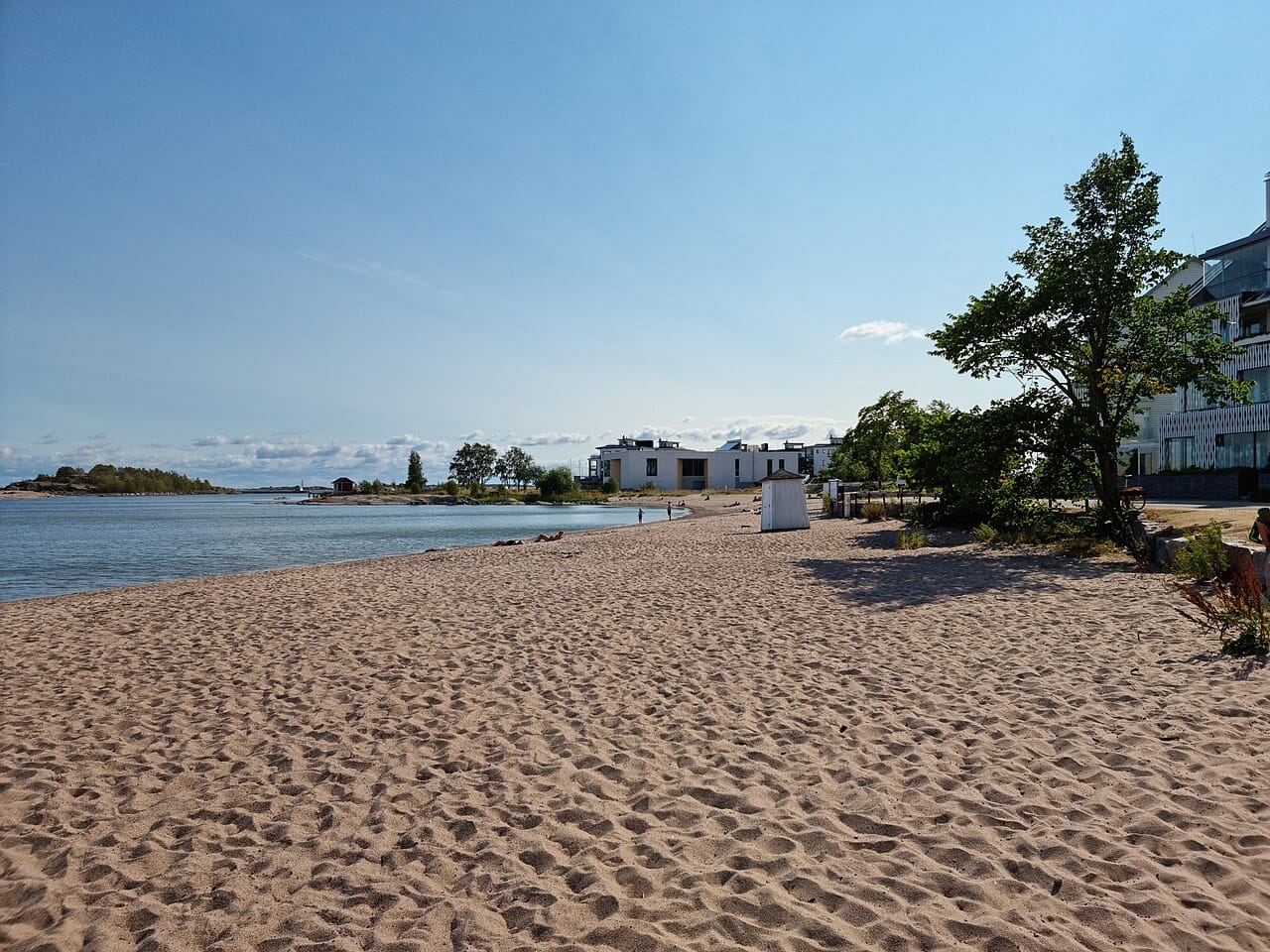 Plagen Beach in Hanko, Finland