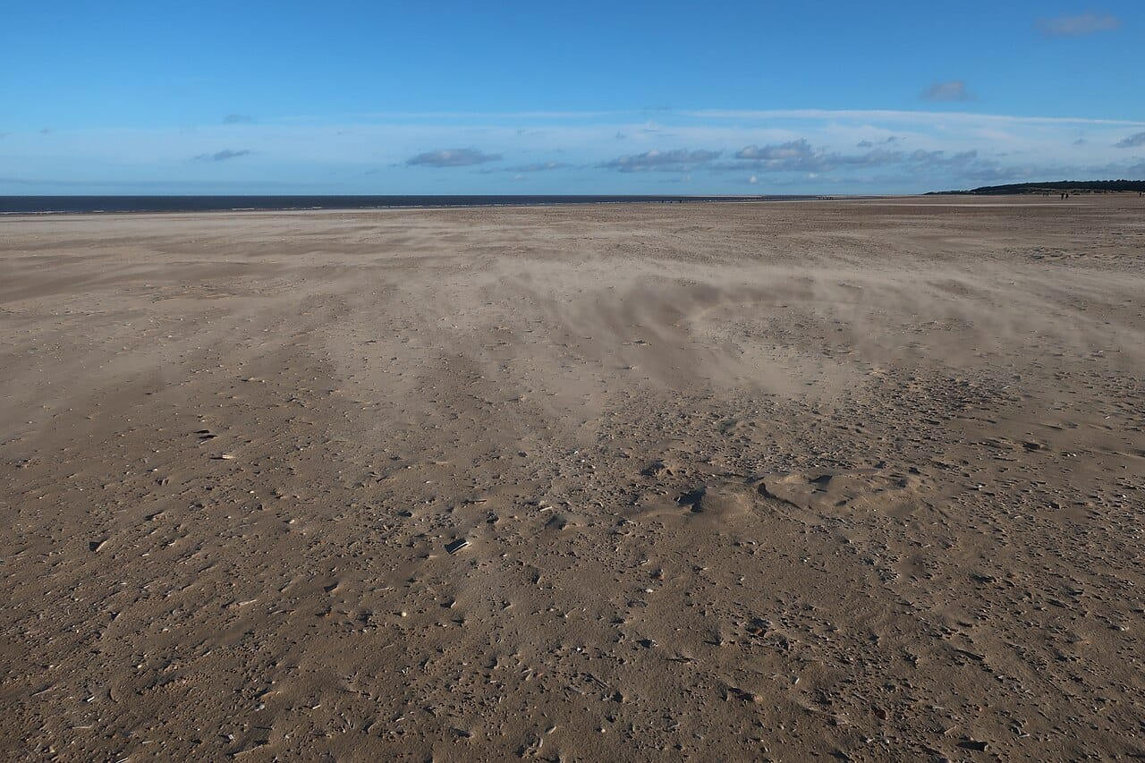 Holkham Beach in North Norfolk, United Kingdom