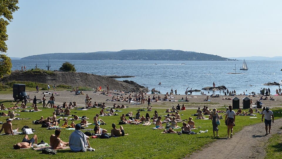 Huk in Bygdøy, Oslo, Norway