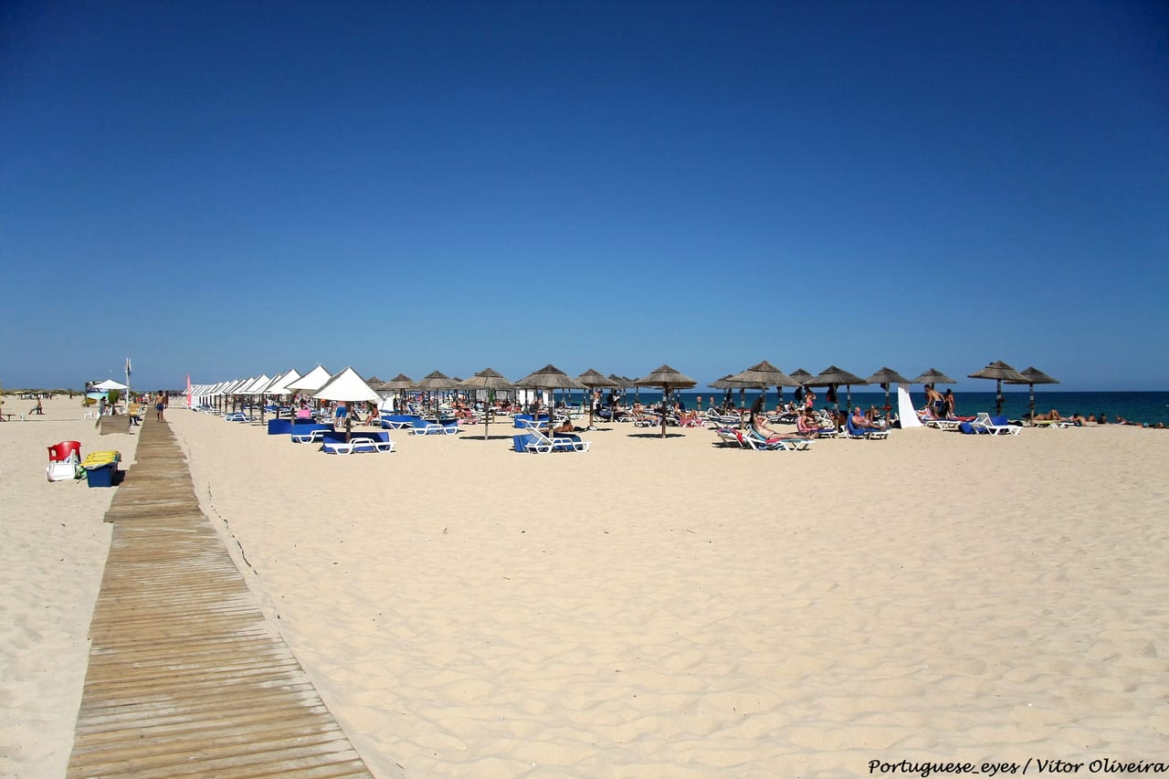 Ilha de Tavira in Tavira, Algarve, Portugal