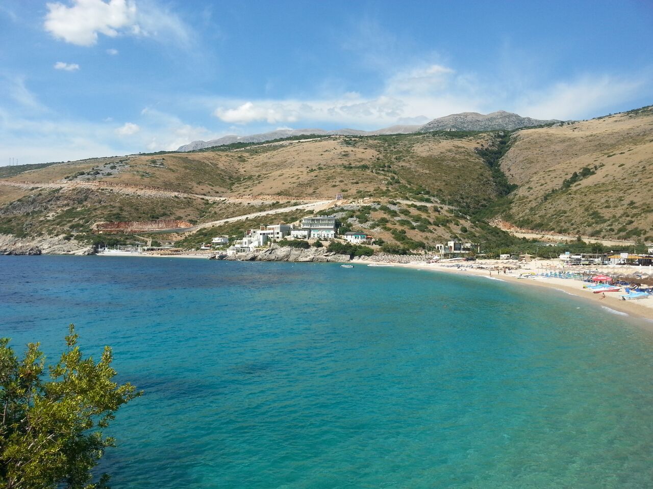 Jale Beach in near Himarë, Albania