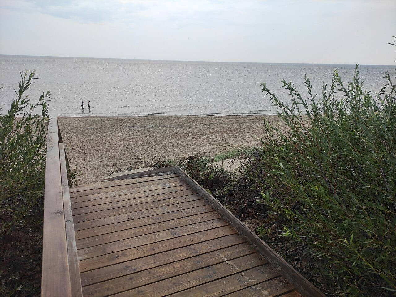 Juodkrantė Beach in Curonian Spit, Neringa, Lithuania