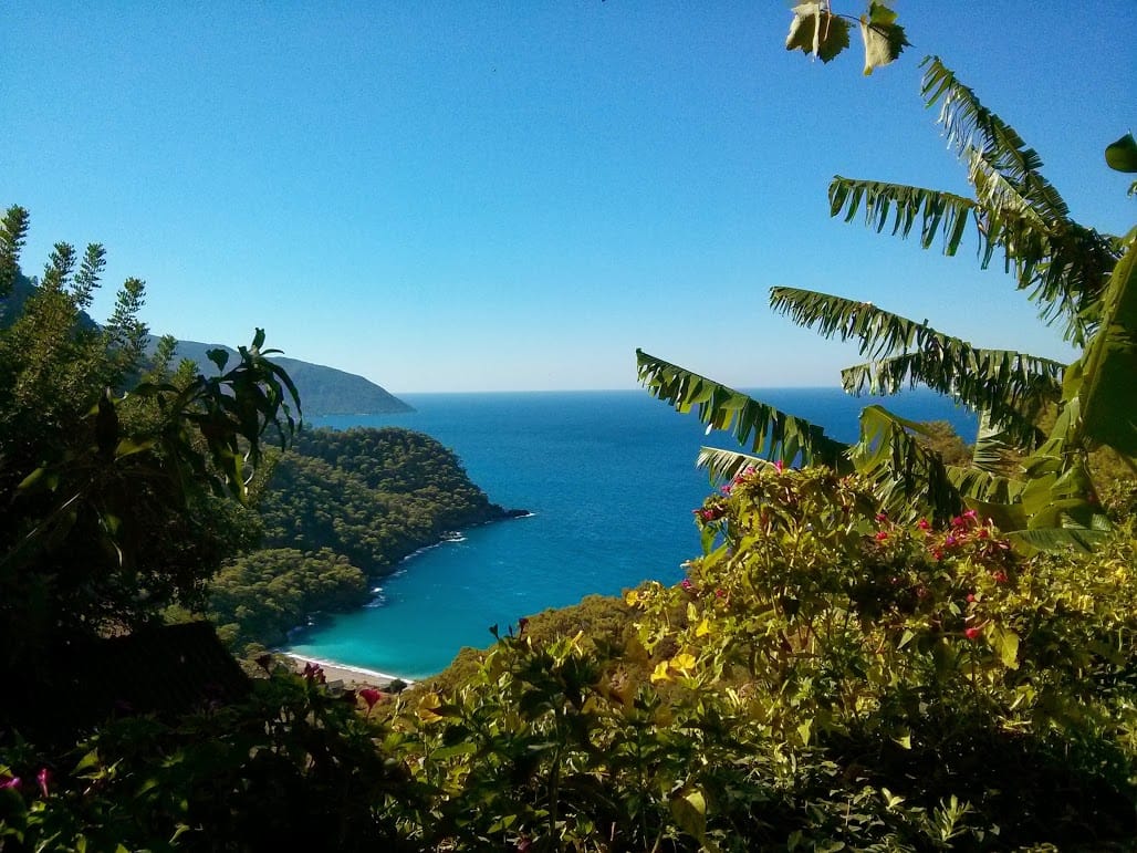 Kabak Beach in Faralya, Fethiye, Turkey