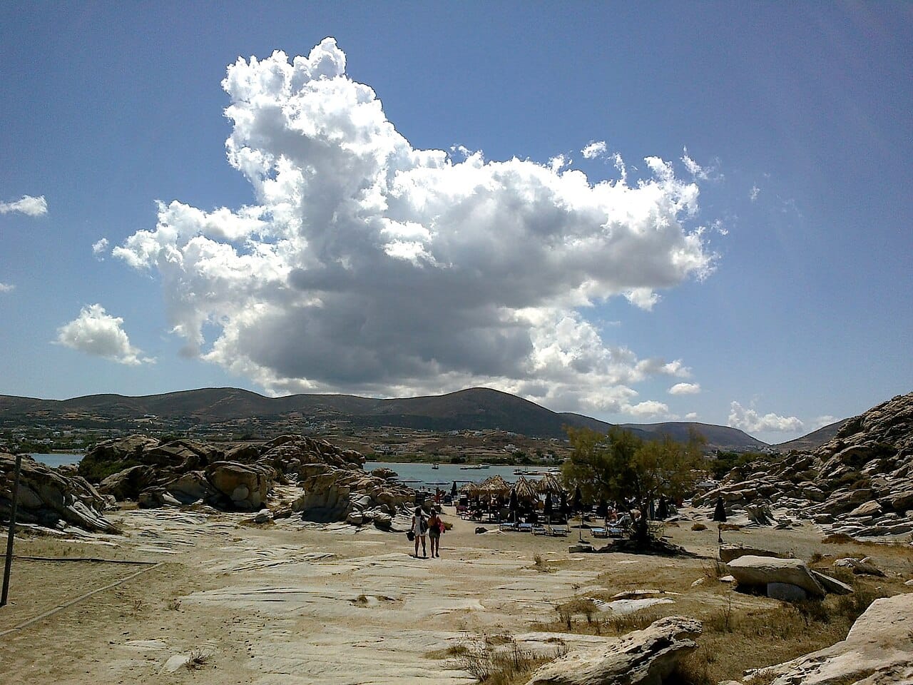 Kolymbithres in Naoussa, Paros, Greece