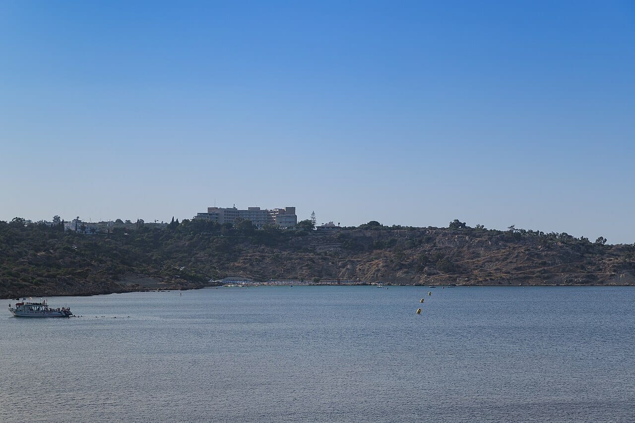 Konnos Bay in Cape Greco, Protaras, Cyprus