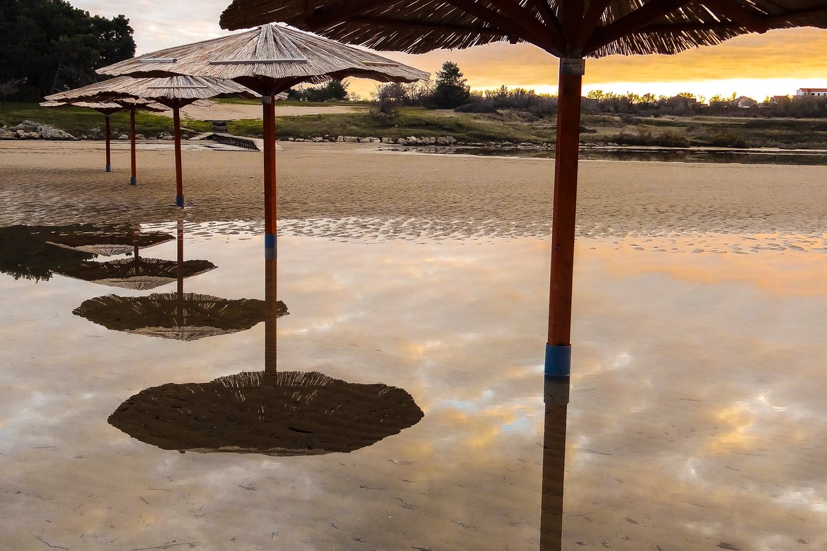 Kraljičina Plaža in Nin, Zadar region, Croatia