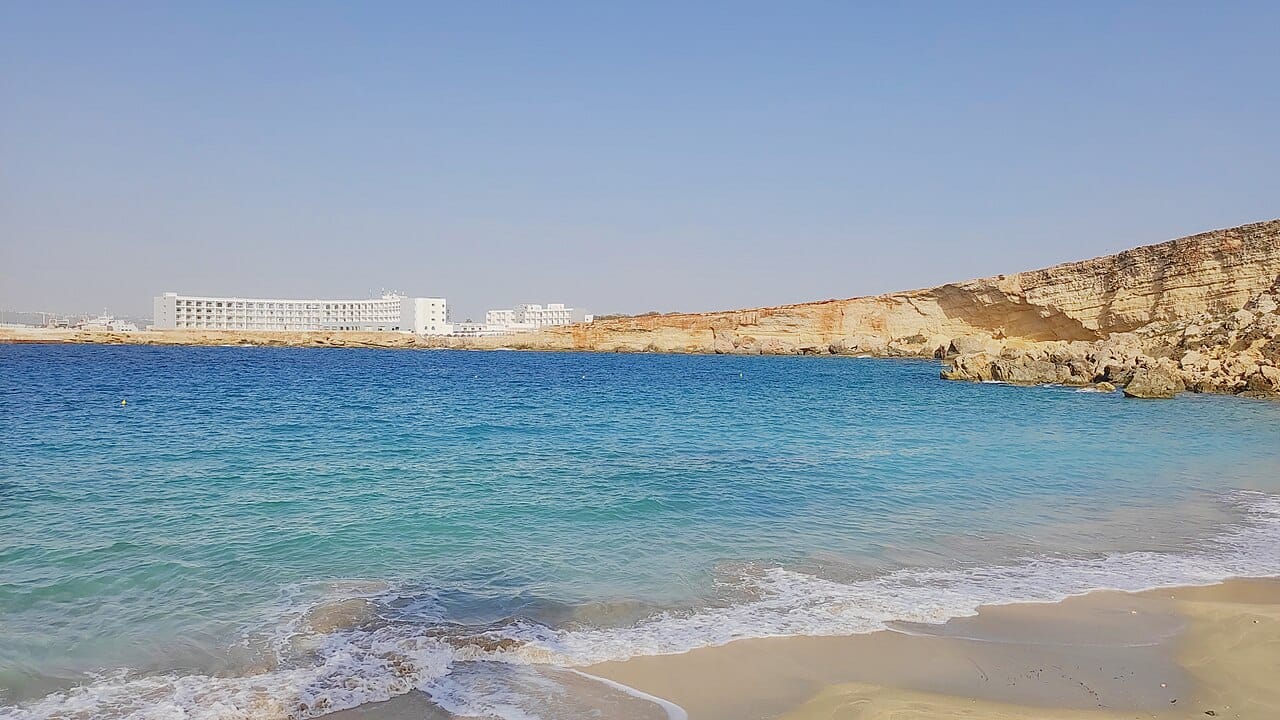 Paradise Bay in Ċirkewwa, Malta