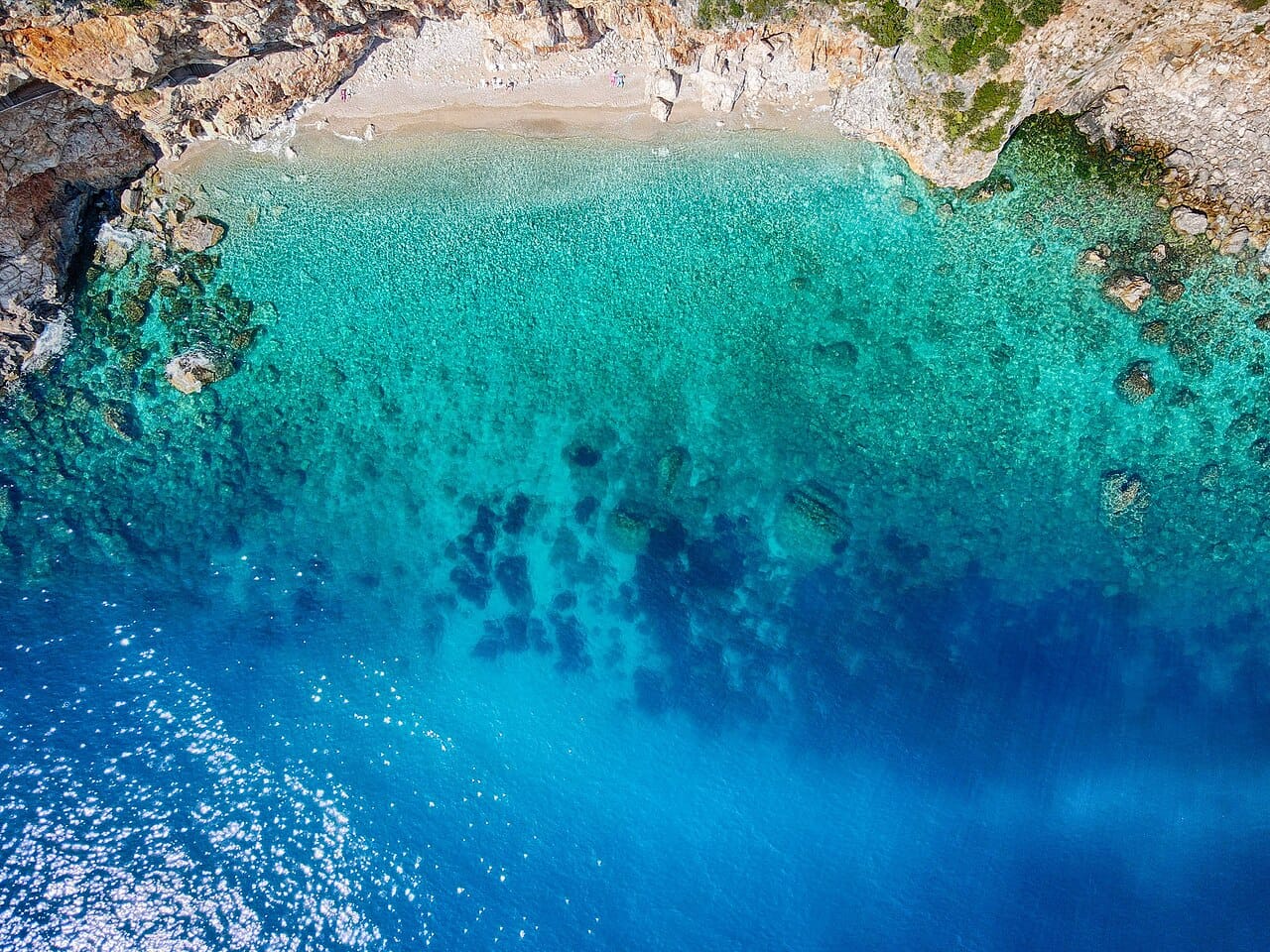 Pasjača Beach in Konavle, near Dubrovnik, Croatia