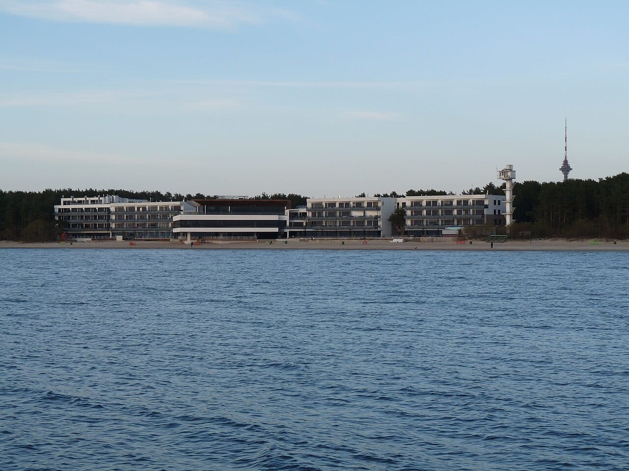 Pirita Beach in Tallinn, Estonia