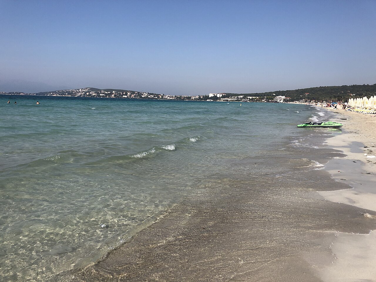 Pırlanta Beach (Diamond Beach) in İzmir (Çeşme / Çiftlikköy), Turkey
