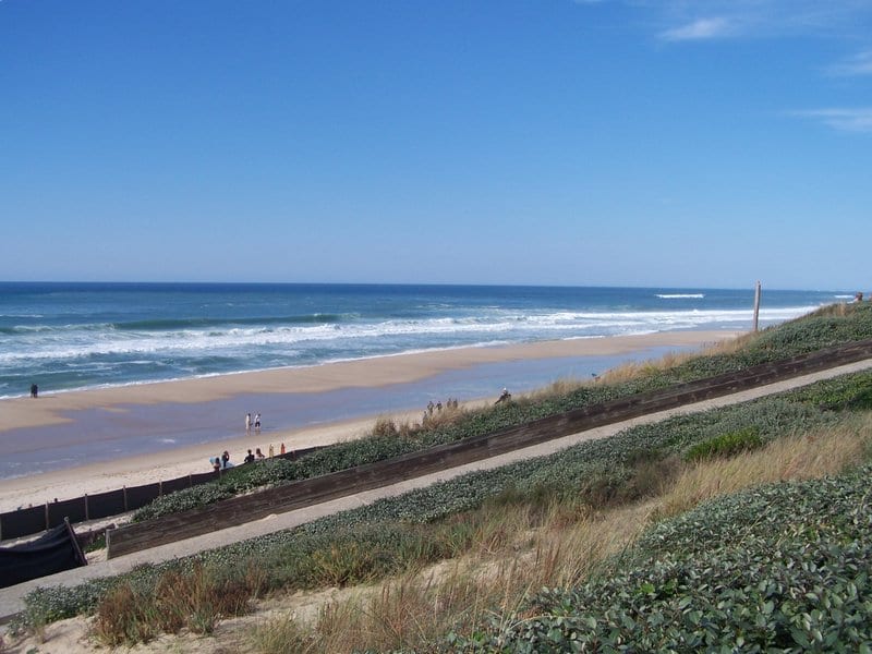 Plage de Biscarrosse in Biscarrosse-Plage, Landes, France