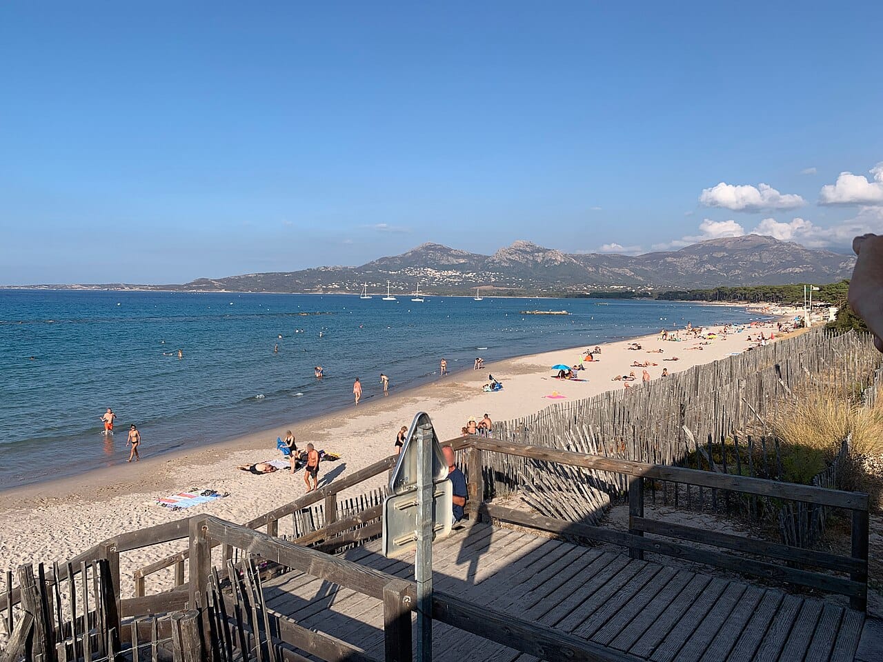 Plage de Calvi in Calvi, Haute-Corse, France