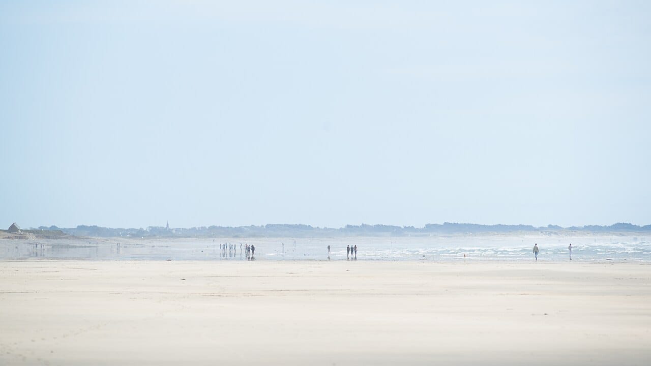Plage de la Torche in Brittany, France