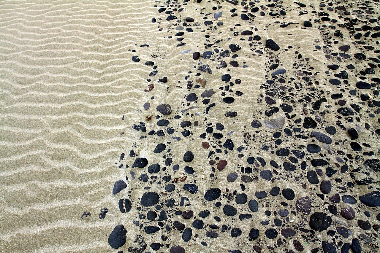 Playa de Famara in Lanzarote, Canary Islands, Spain