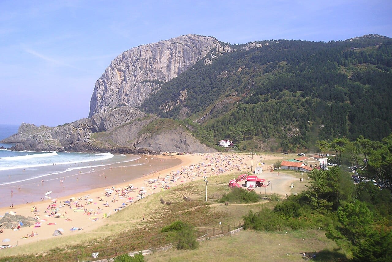 Playa de Laga in Ibarrangelu, Urdaibai, Spain