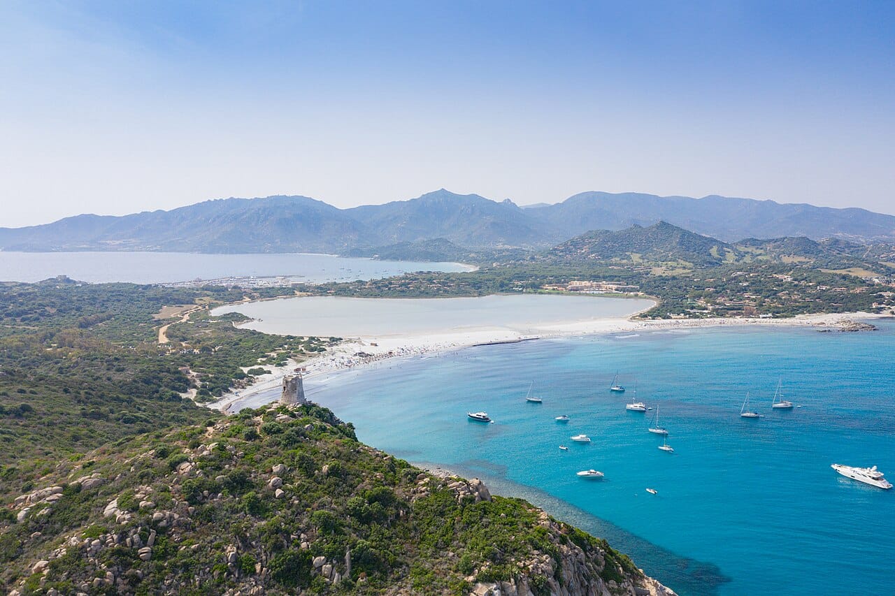 Porto Giunco in Villasimius, Sardinia, Italy