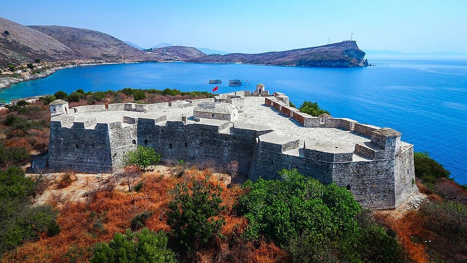 Porto Palermo in near Himarë, Albania