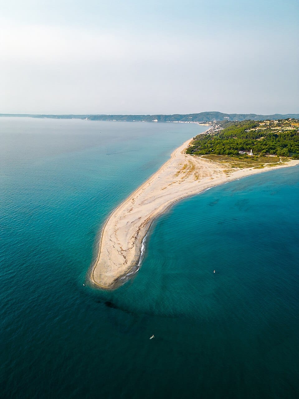 Possidi Beach in Kassandra, Halkidiki, Greece