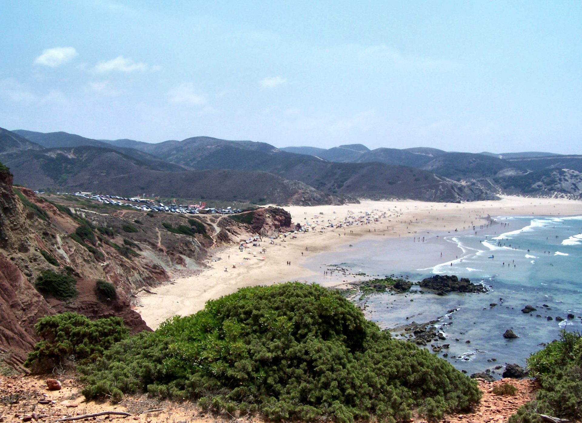 Praia do Amado in Carrapateira, Algarve, Portugal